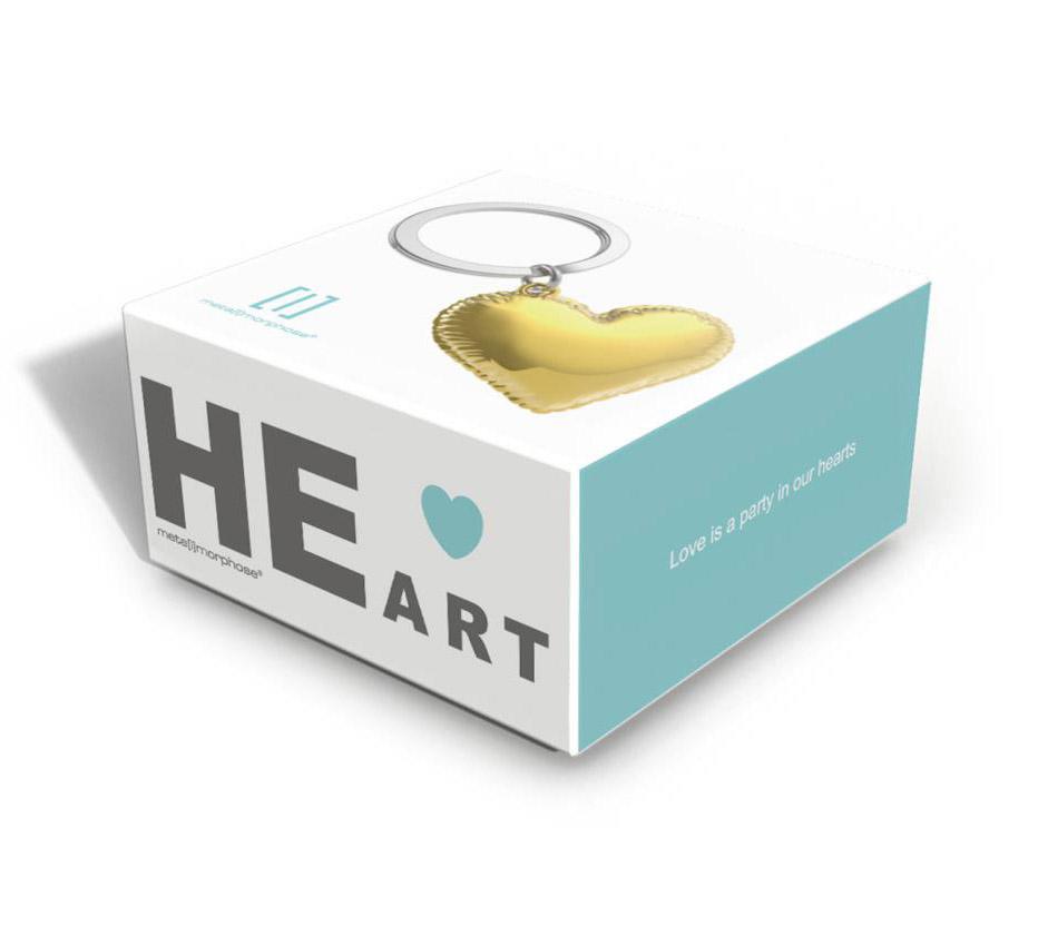 Privezak za ključeve ZLATNO SRCE 