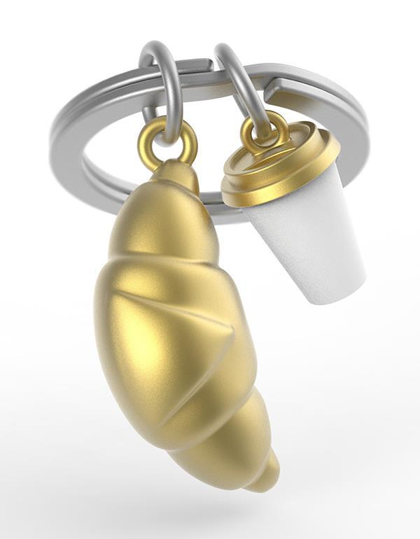 Privezak za ključeve KROASAN I KAFA 