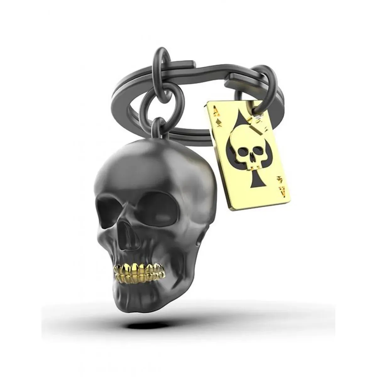 Privezak za ključeve BLACK SKULL 