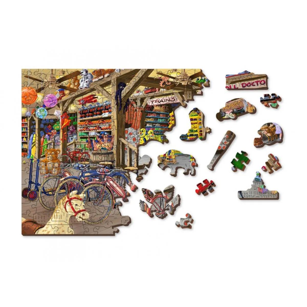 Drvene puzzle PRODAVNICA IGRAČAKA (M) 