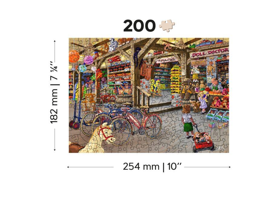 Drvene puzzle PRODAVNICA IGRAČAKA (M) 