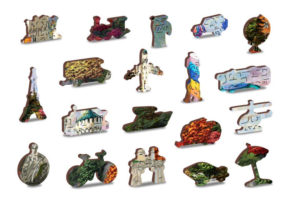 Drvene puzzle NEMAČKI ZAMAK (L) 