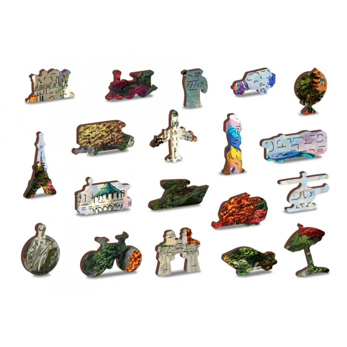 Drvene puzzle NEMAČKI ZAMAK (L) 