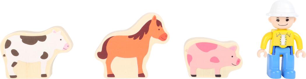 Drvena igračka FARMA SA DODACIMA 