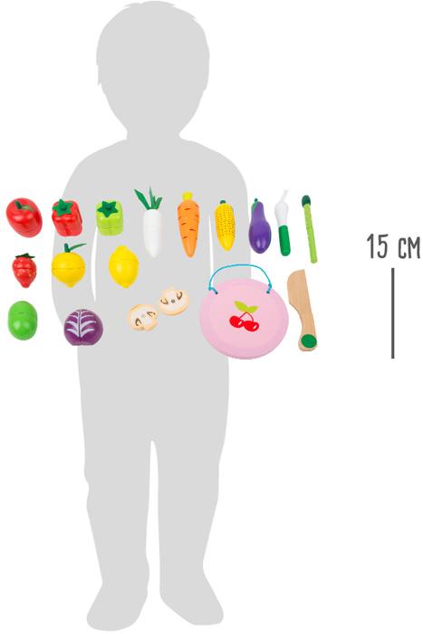 Drvena igračka SET VOĆA I POVRĆA KOJI SE SEKU 