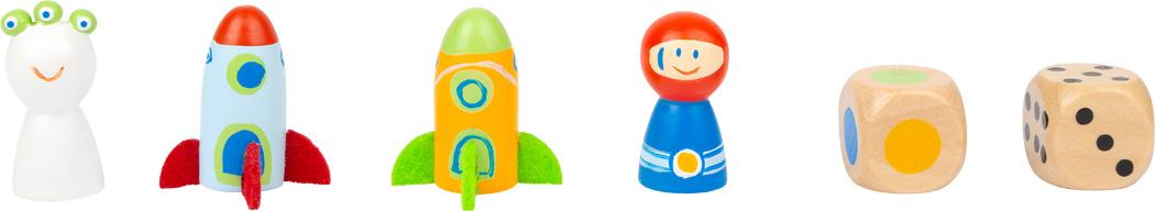 Drvena igračka NE LJUTI SE ČOVEČE SVEMIR 