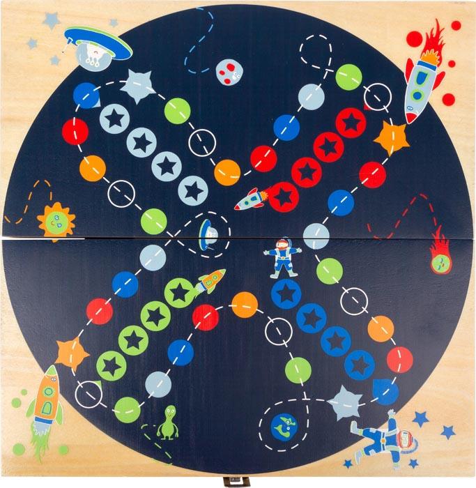 Drvena igračka NE LJUTI SE ČOVEČE SVEMIR 