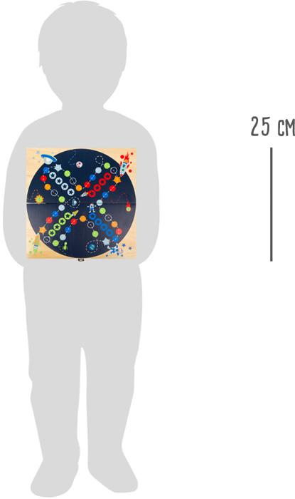 Drvena igračka NE LJUTI SE ČOVEČE SVEMIR 