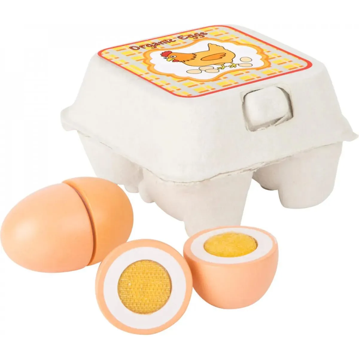 Drvena igračka DRVENA JAJA PAKOVANJE 