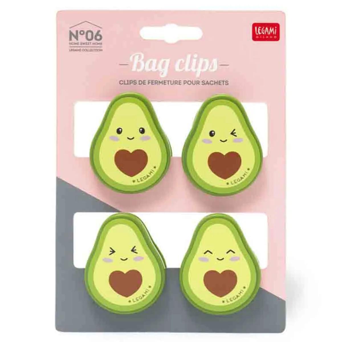 Štipaljke za kese AVOKADO 