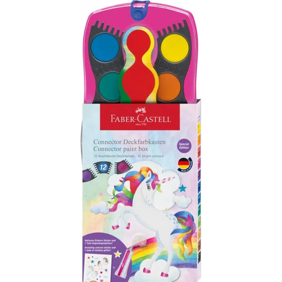 FABER CASTELL vodene boje 1/12 - JEDNOROG 