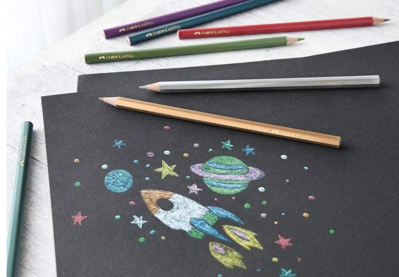 FABER CASTELL metalik drvene boje 1/10 