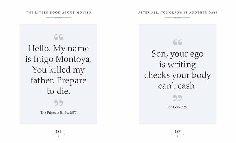 THE LITTLE BOOK OF MOVIES 