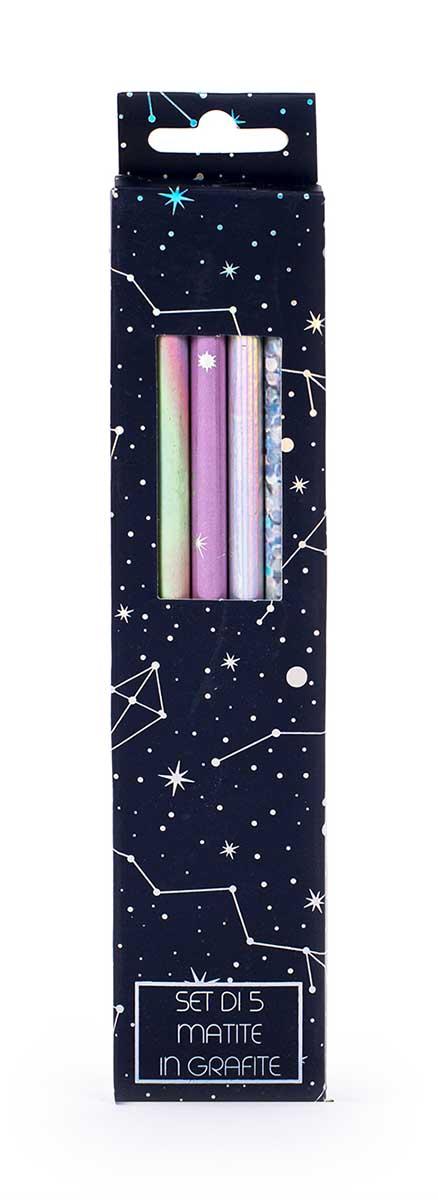 Grafitne olovke 5 kom ASTROGIRL 