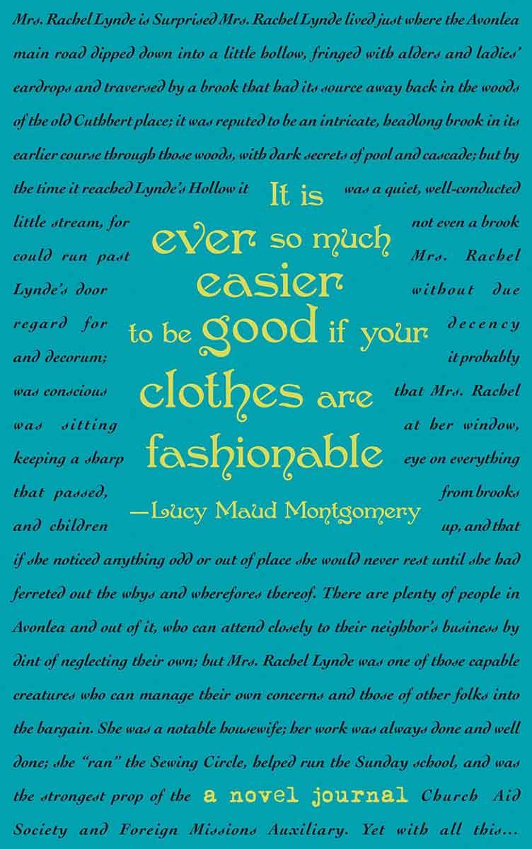 ANNE OF GREEN GABLES JOURNAL 