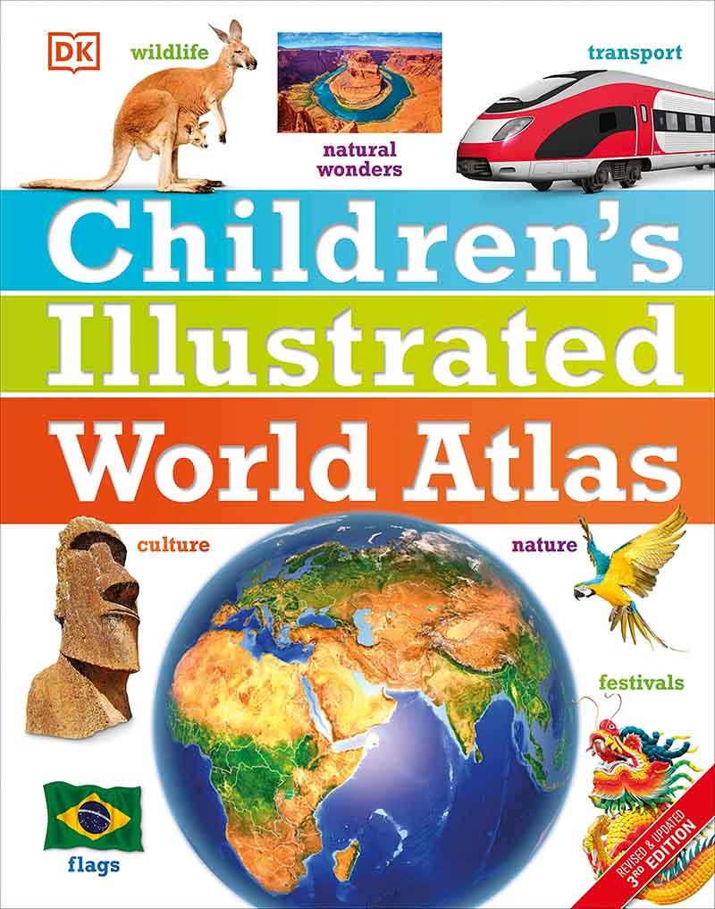 CHILDRENS ILLUSTRATED WORLD ATLAS 