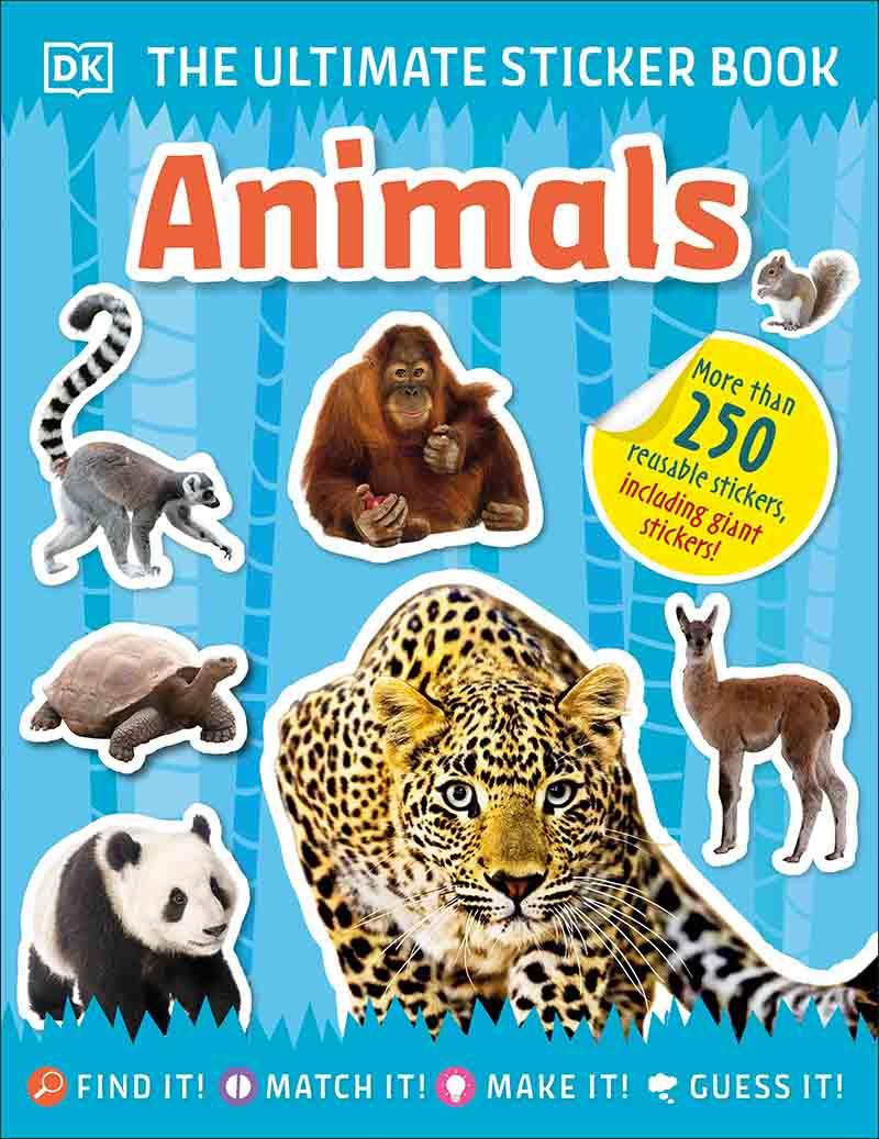 ULTIMATE STICKER BOOK ANIMALS 