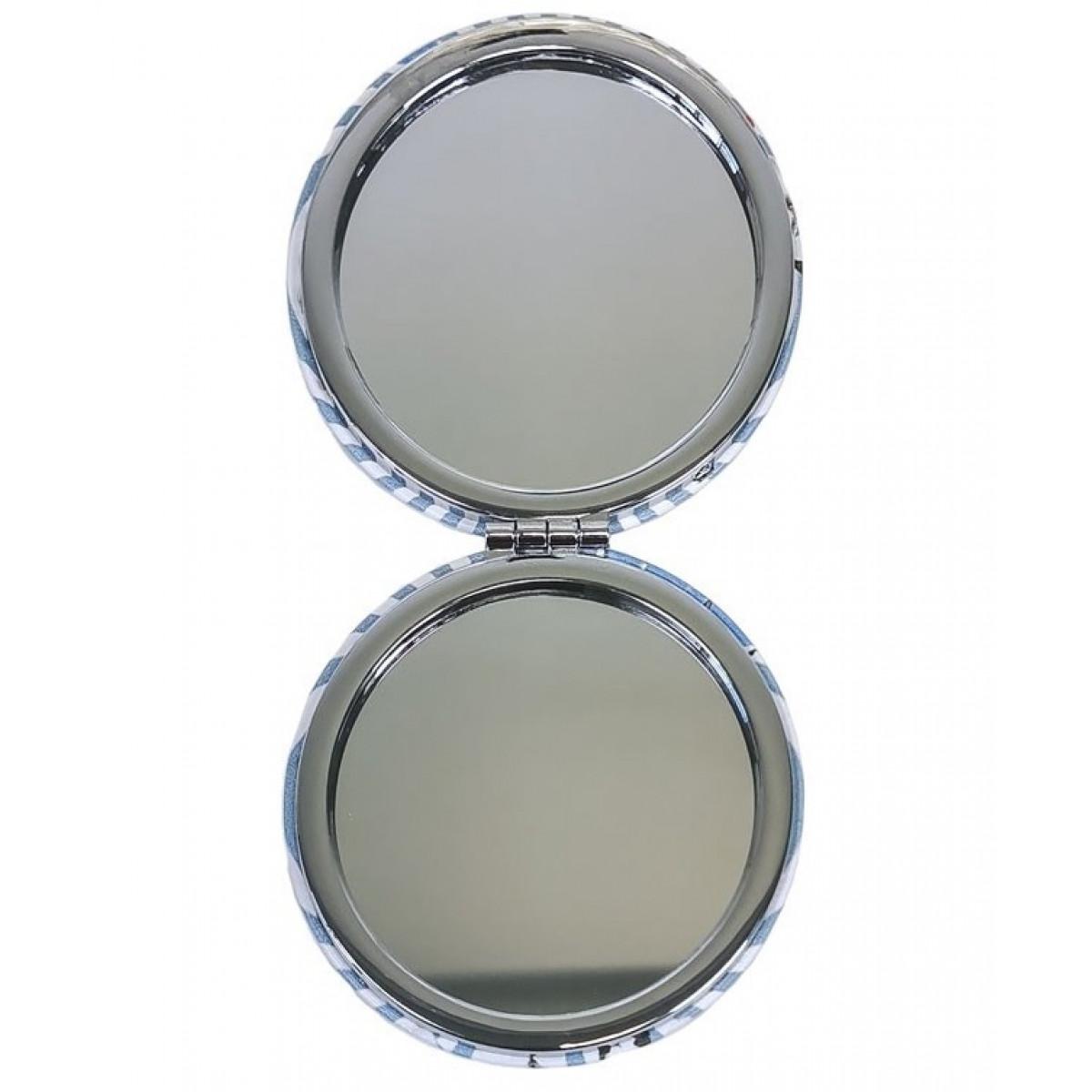 Džepno ogledalce NAVY FLOWERS 