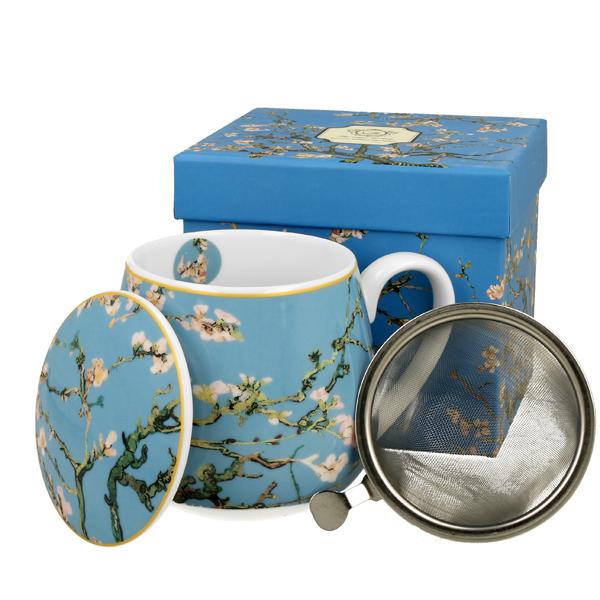 Velika šolja za čaj sa infuzerom ALMOND BLOSSOM - VAN GOGH 