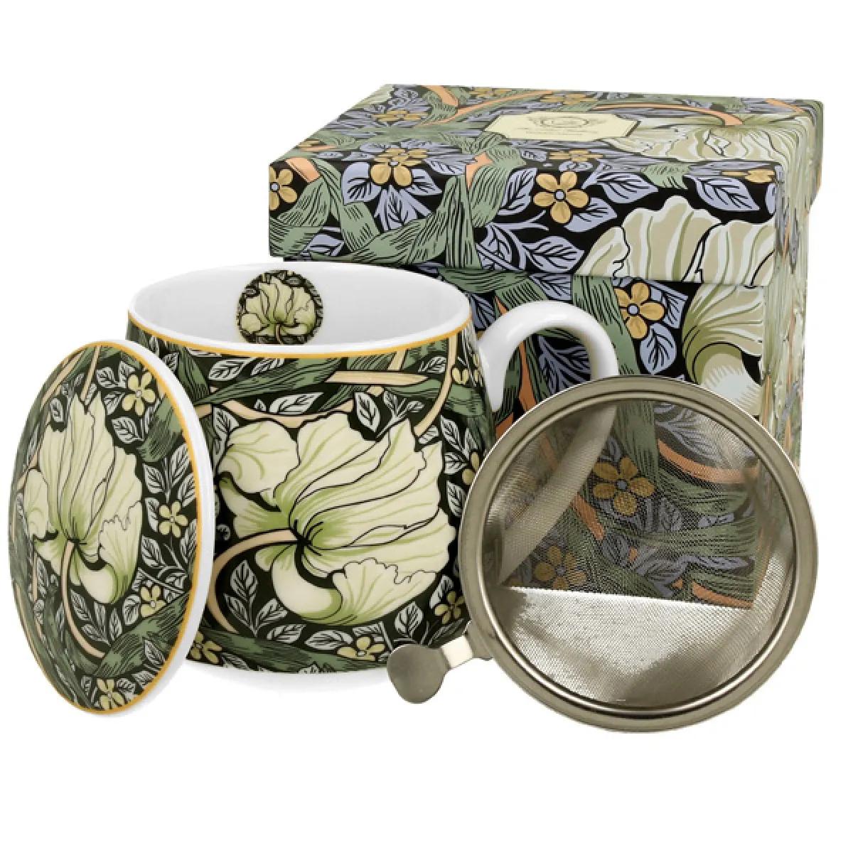 Velika šolja za čaj sa infuzerom PIMPERNEL - W MORRIS 