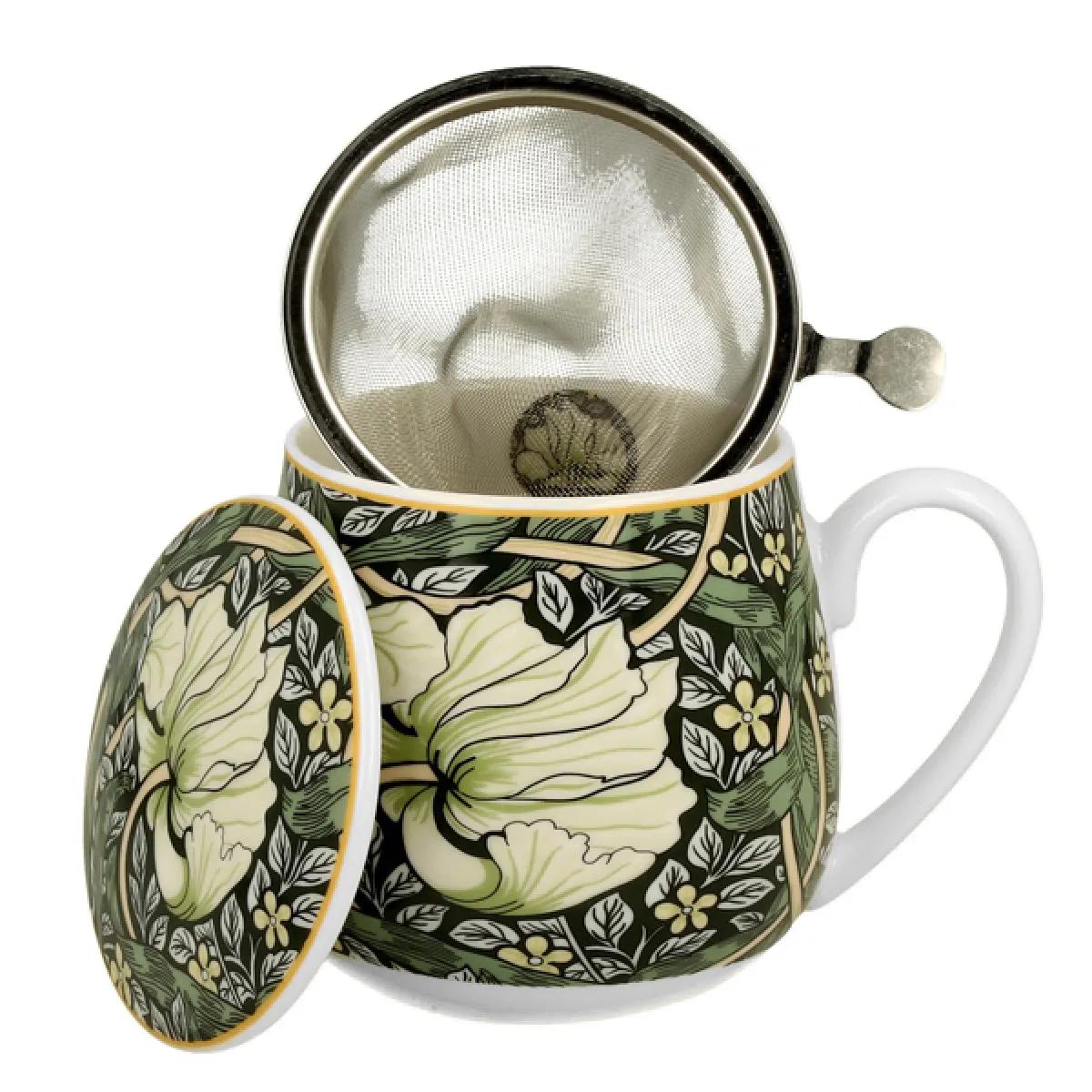 Velika šolja za čaj sa infuzerom PIMPERNEL - W MORRIS 