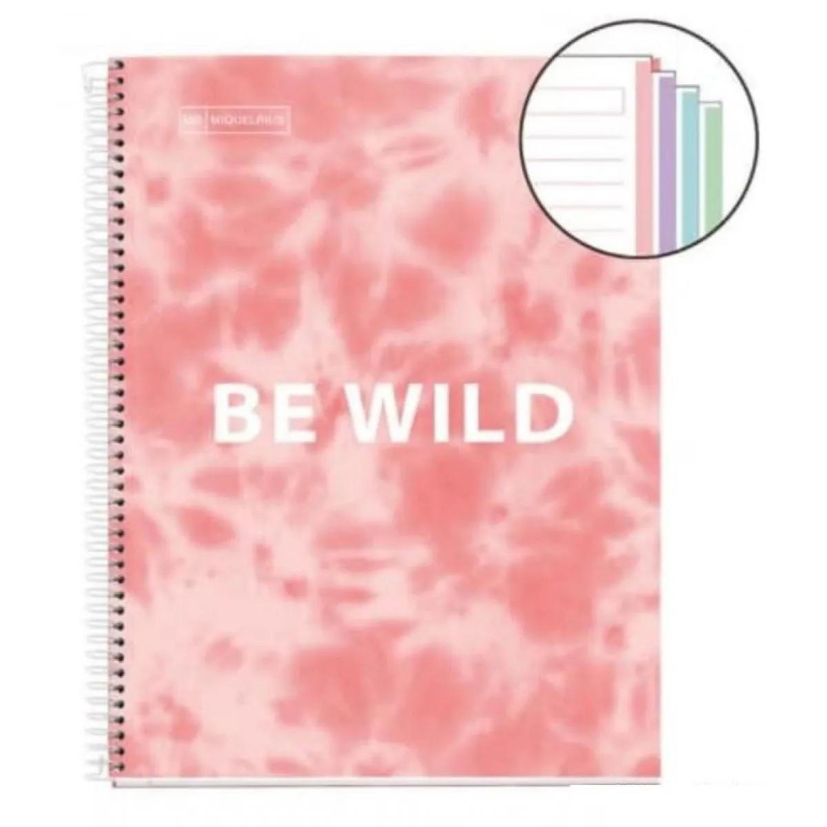 MIQUELRIUS sveska A4 na linije ROSA 