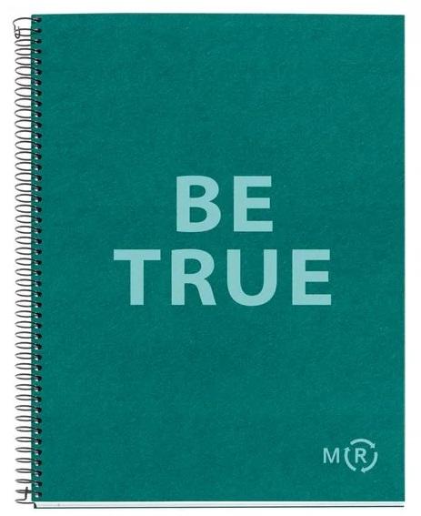 MIQUELRIUS sveska sa spiralom A4 TP na linije EMERALD 