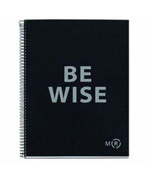 MIQUELRIUS sveska A5 sa spiralom na kockice BE WISE 