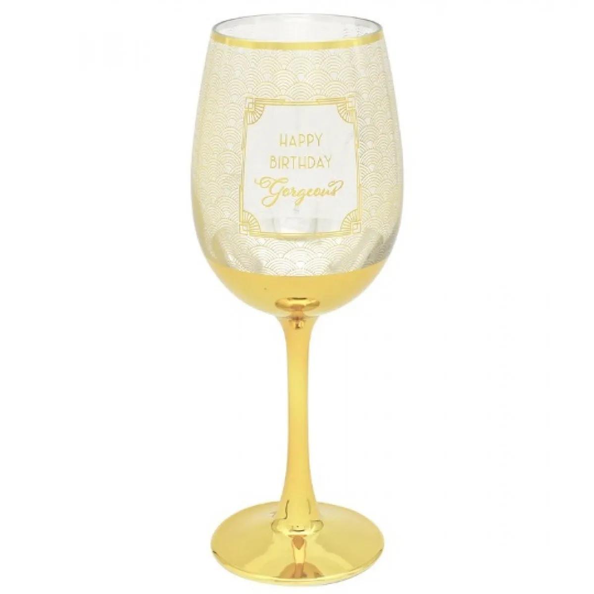 Čaša za vino HAPPY BIRTHDAY 