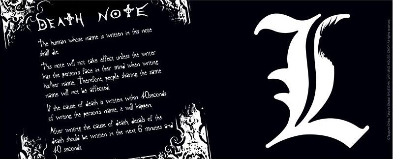 Keramička šolja DEATH NOTE 