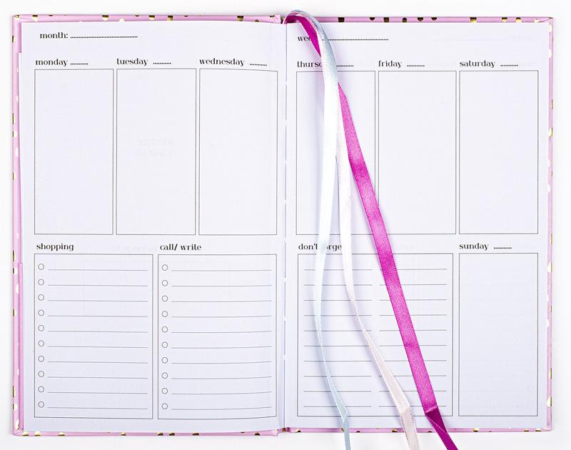 Nedeljni planer DO WHAT YOU LOVE 