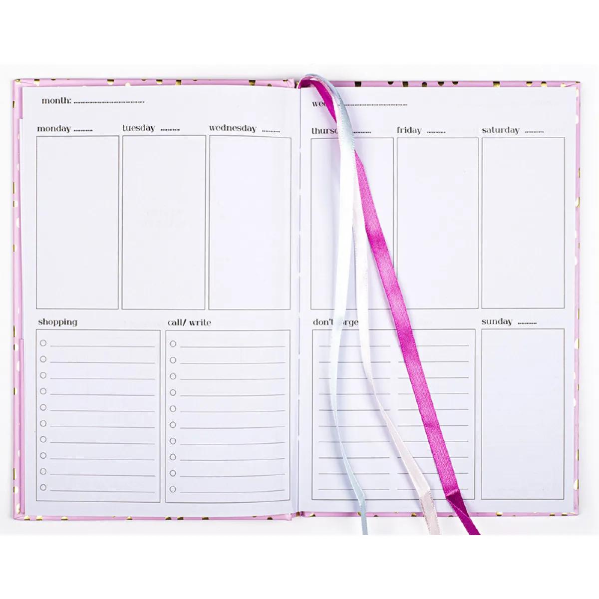 Nedeljni planer DO WHAT YOU LOVE 