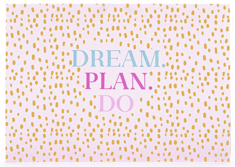 Agenda A4 DREAM, PLAN, DO 
