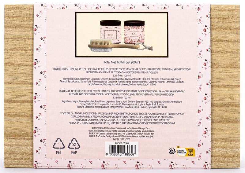 Set za negu stopala  BEAUTIFUL FLOWERS 