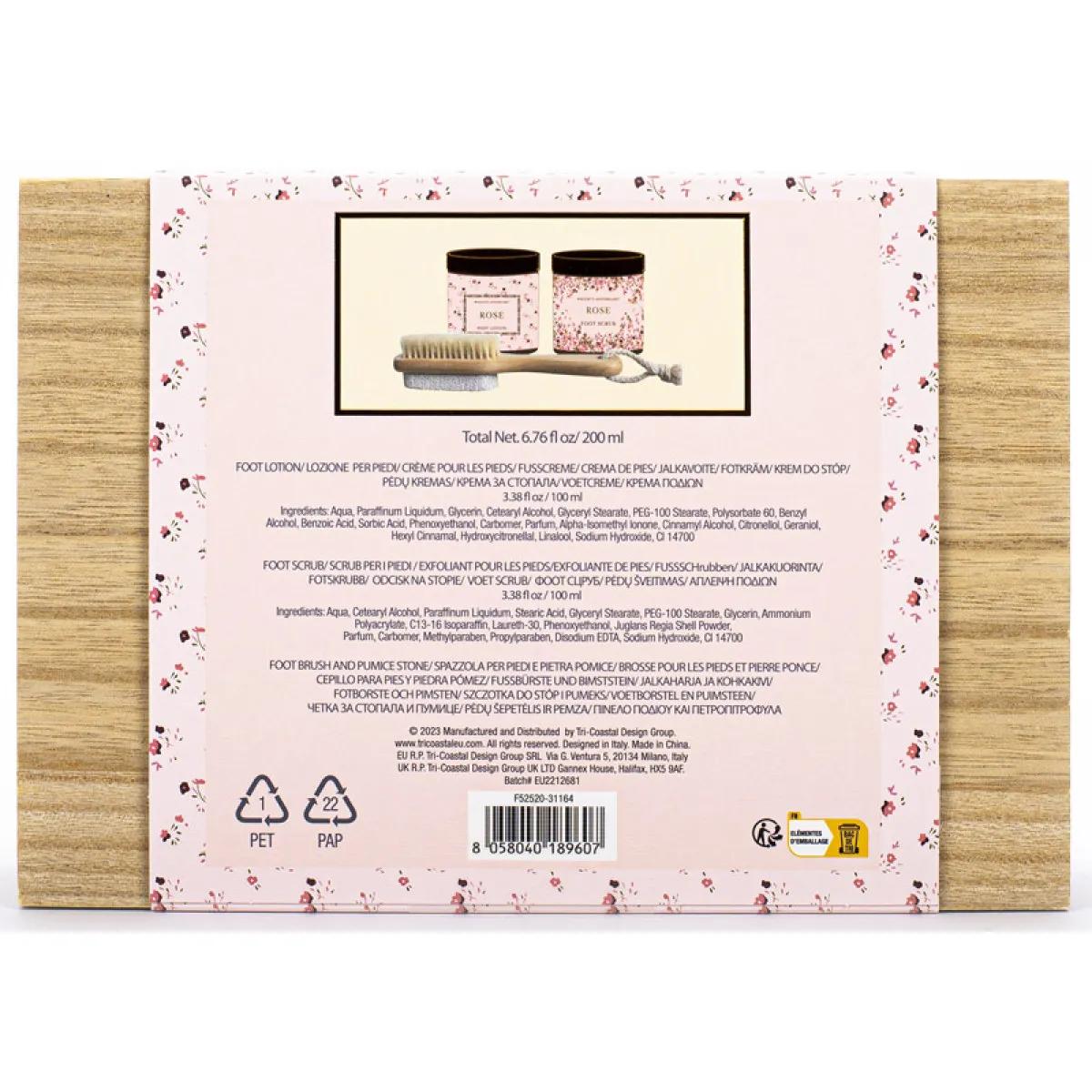 Set za negu stopala  BEAUTIFUL FLOWERS 