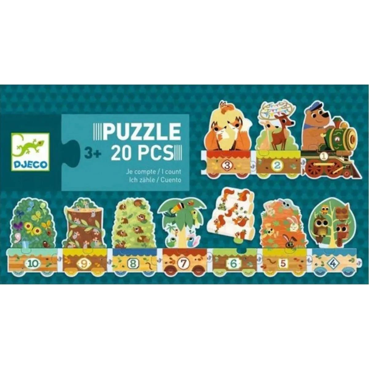 Puzzle za decu TRIO - I COUNT 