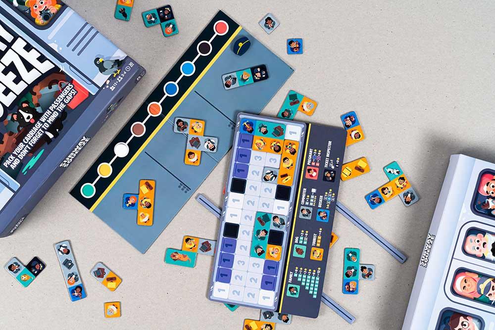 Društvena igra za decu SUBWAY SQUEEZE 