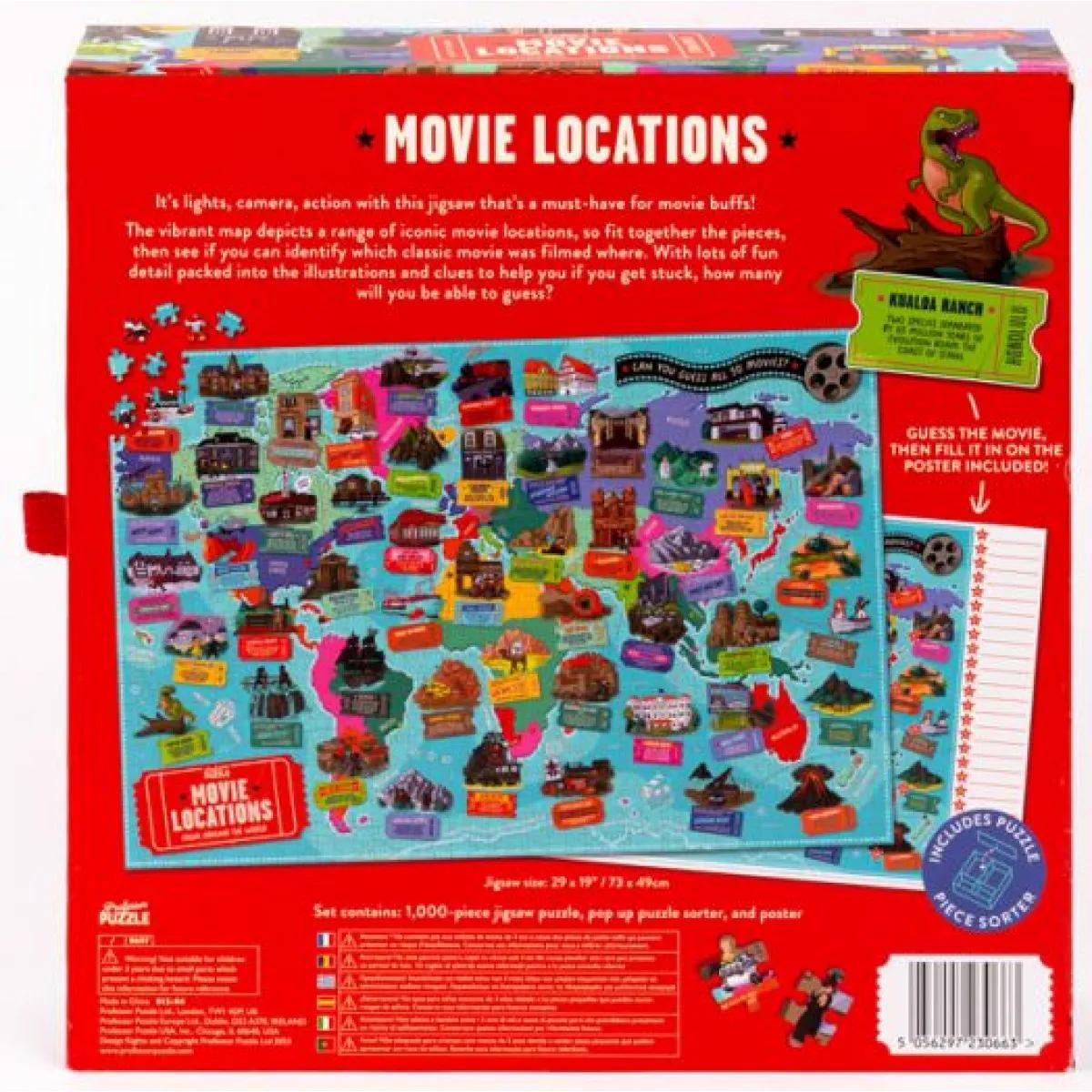Puzzle 1000 MOVIE LOCATIONS 