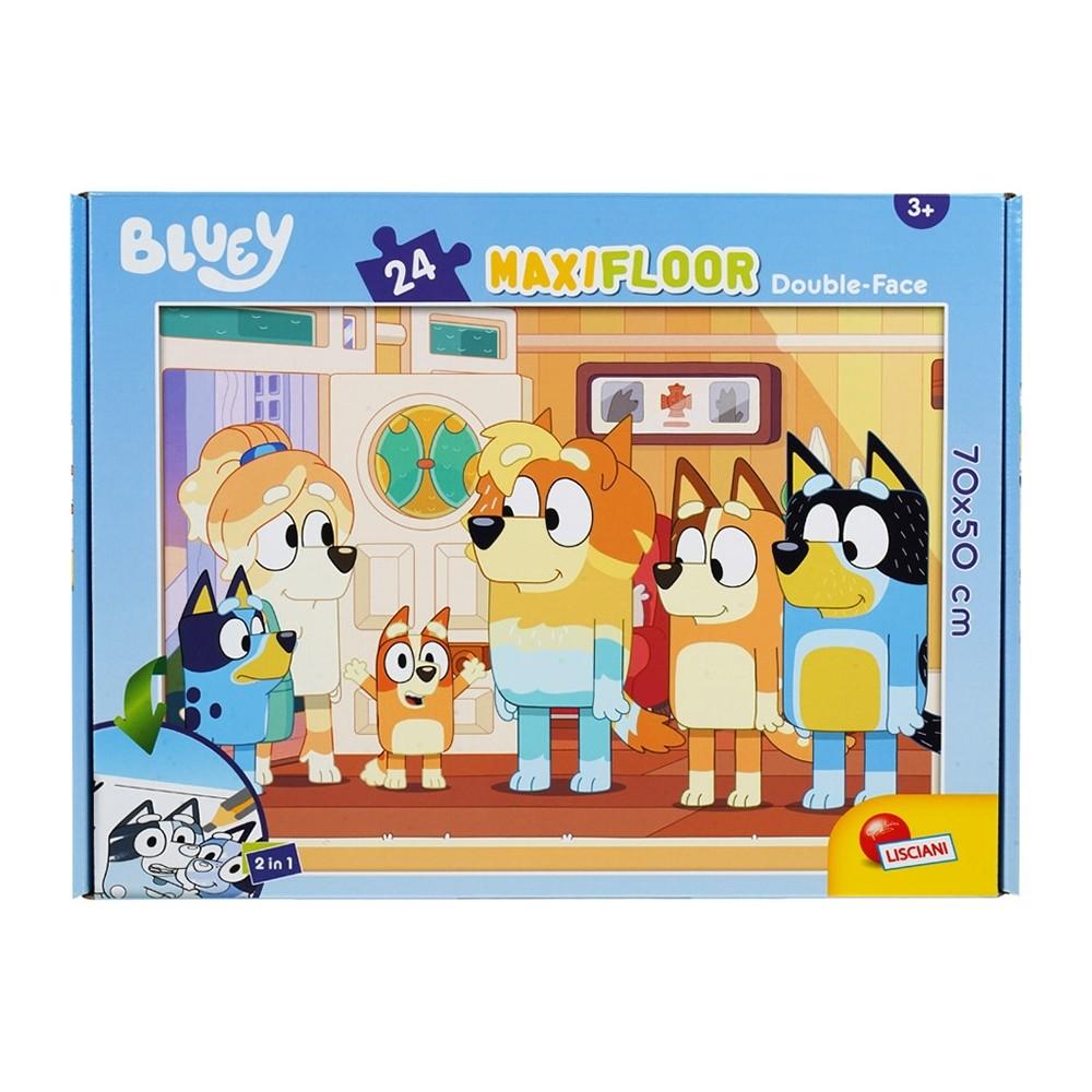 Puzzle za decu BLUEY 24kom 2U1 SLOZI I OBOJI - LISCIANI 