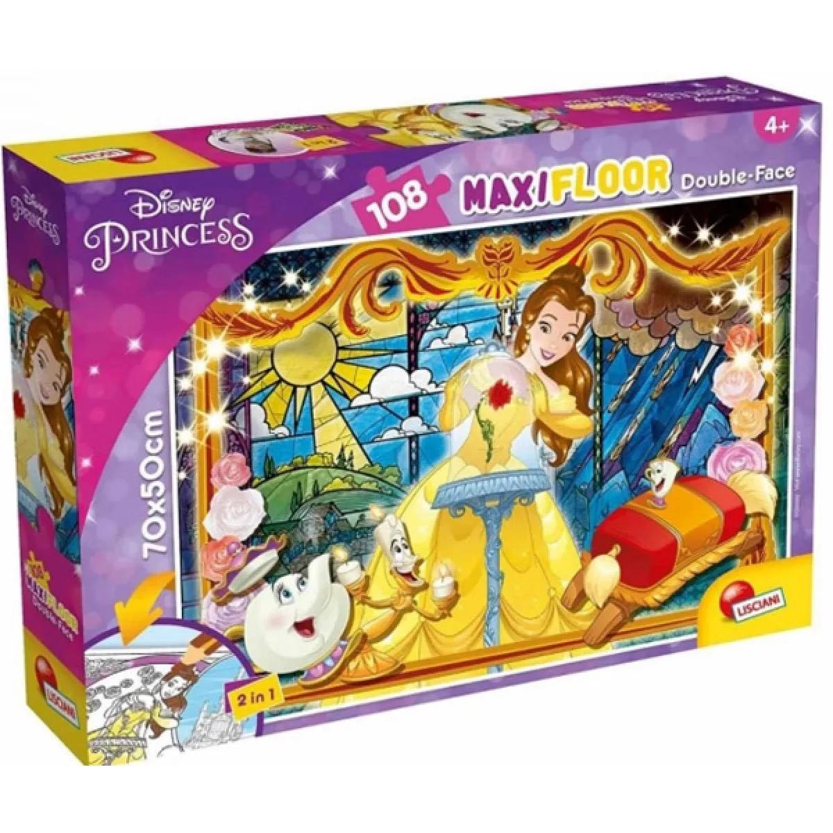 Puzzle za decu LISCIANI - LEPOTICA I ZVER -108 delova 