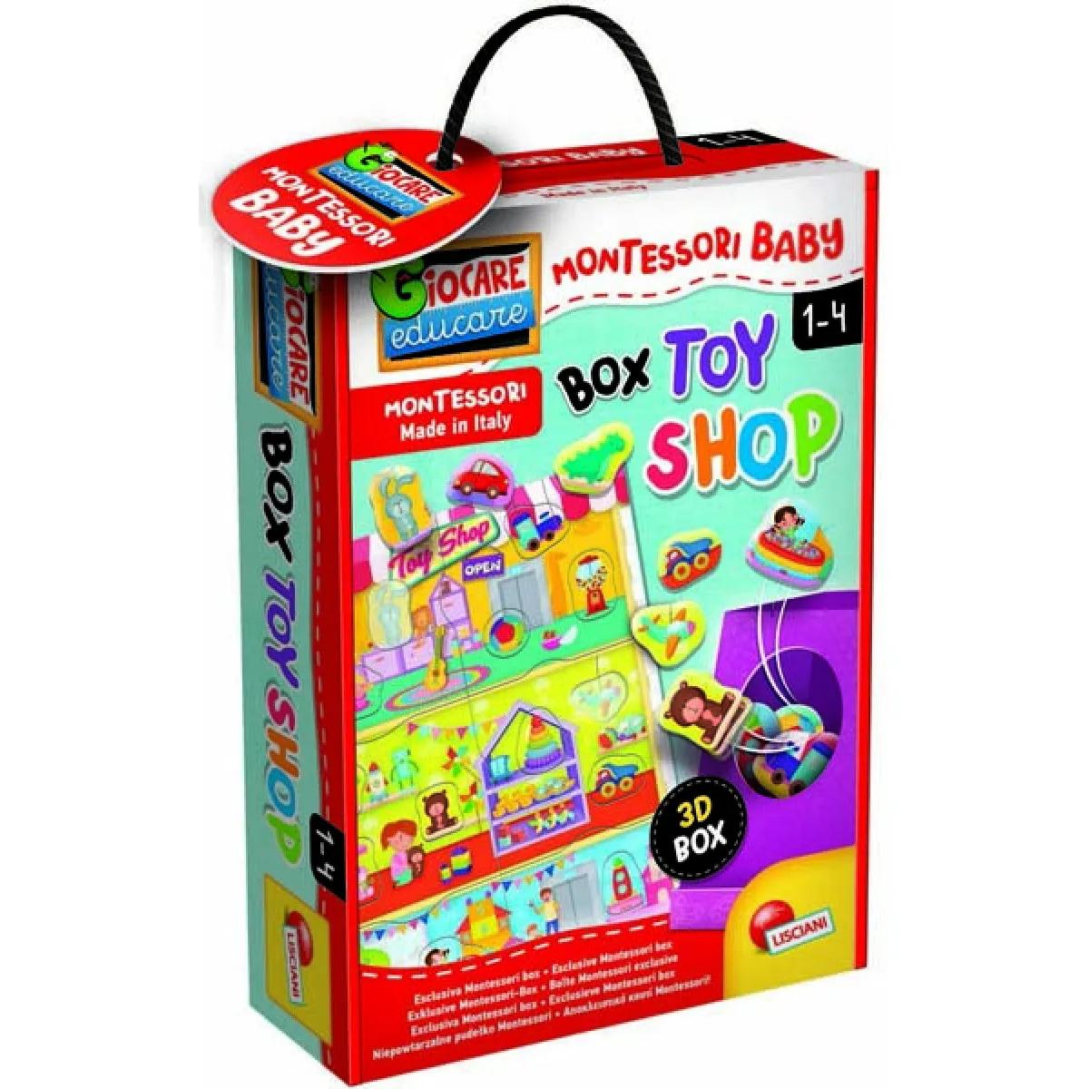 MONTESORI edukativna kutija IGRAČKE- LISCIANI 