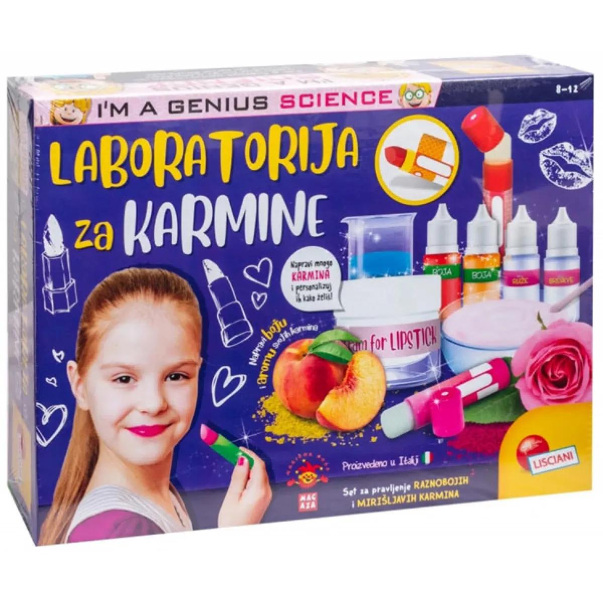 Edukativni set LABORATORIJA KARMINA - LISCIANI 