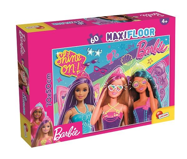 Puzzle za decu BARBIE 60kom 2U1 SLOŽI I OBOJI - LISCIANI 