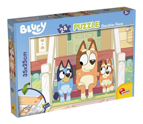 Puzzle za decu BLUEY 24 kom 2u1 SLOŽI I OBOJI - LISCIANI 