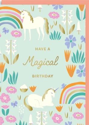 Rođendanska čestitka JEDNOROG 