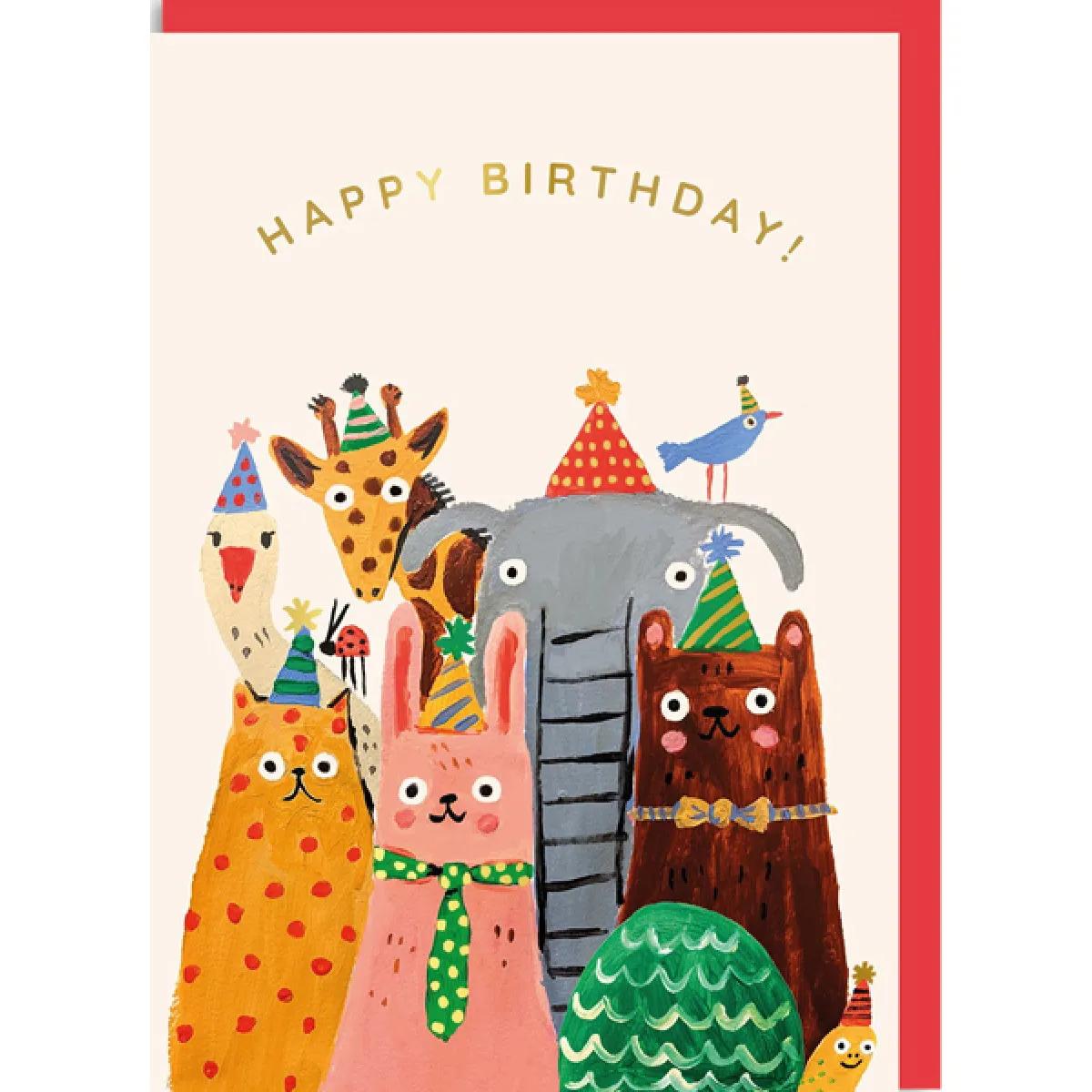 Rođendanska čestitka ANIMALS 
