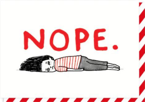 Čestitka NOPE 