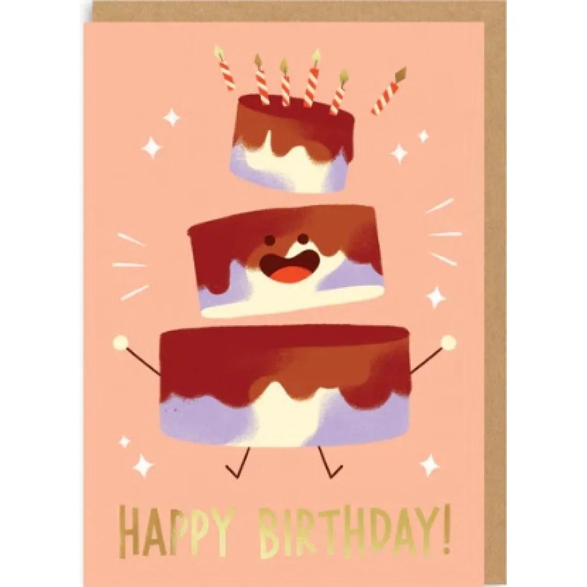 Rođendanska čestitka HAPPY BIRTHDAY CAKE 