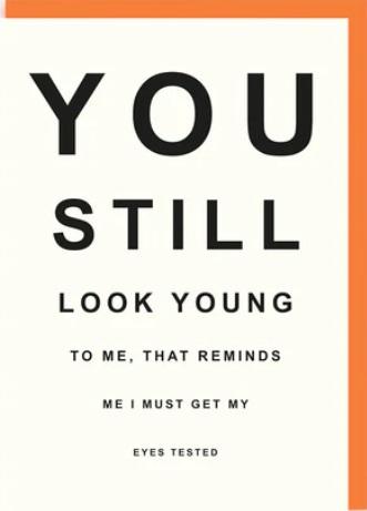 Rođendanska čestitka EYES TESTED 