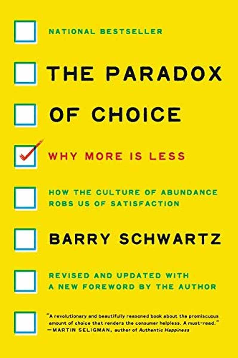 PARADOX OF CHOICE 